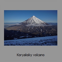 Koryaksky volcano